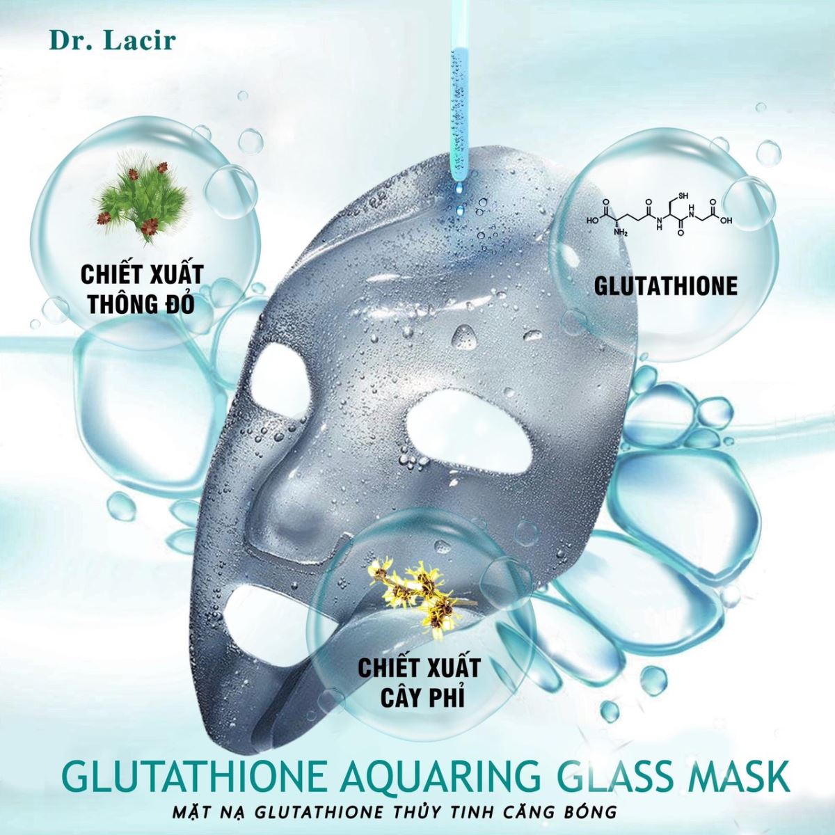 Glu Aquaring Glass Mask – Mặt nạ thuỷ tinh căng bóng