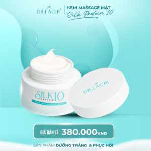 Kem massage mặt - Silk protein 10