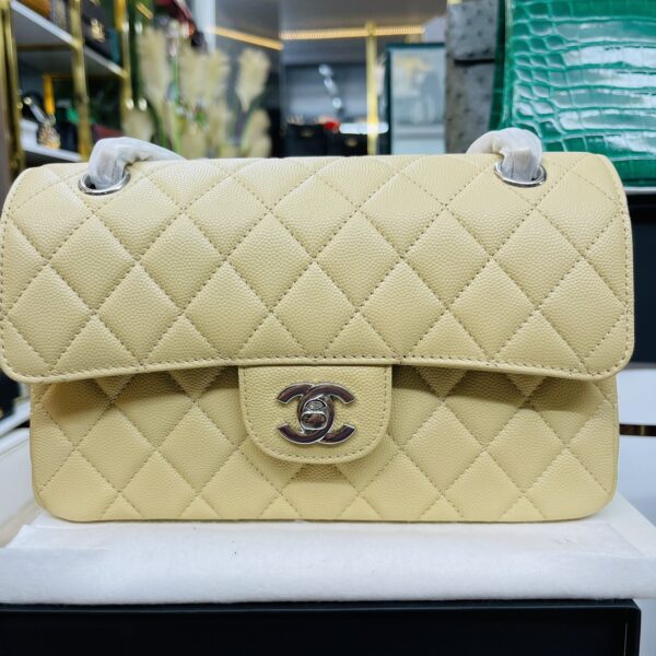 Túi Chanel Coco 9.5 Flap Bag With Top Handle In Yellow ( Like New) | Gian  hàng online