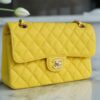 Túi xách Chanel CF Classic Flap siêu cấp vàng - Image 5
