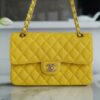 Túi xách Chanel CF Classic Flap siêu cấp vàng - Image 2
