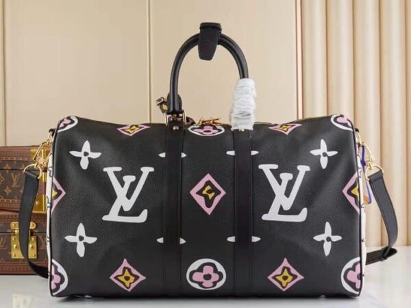 Túi Xách Du Lịch Louis Vuitton LV Size Đại Màu Đen